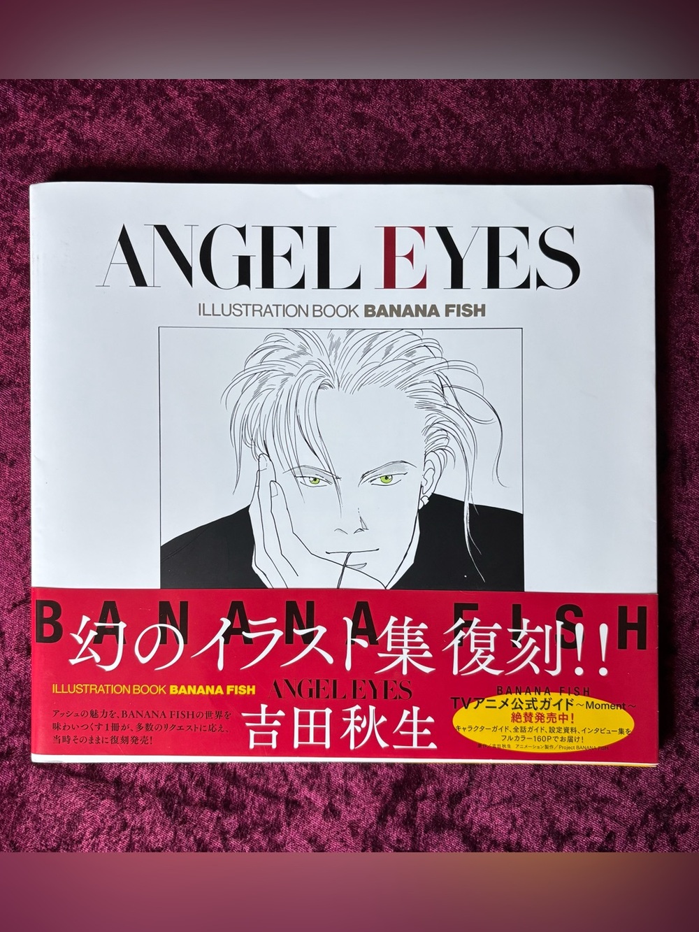 Angel Eyes Illustration Book Banana Fish